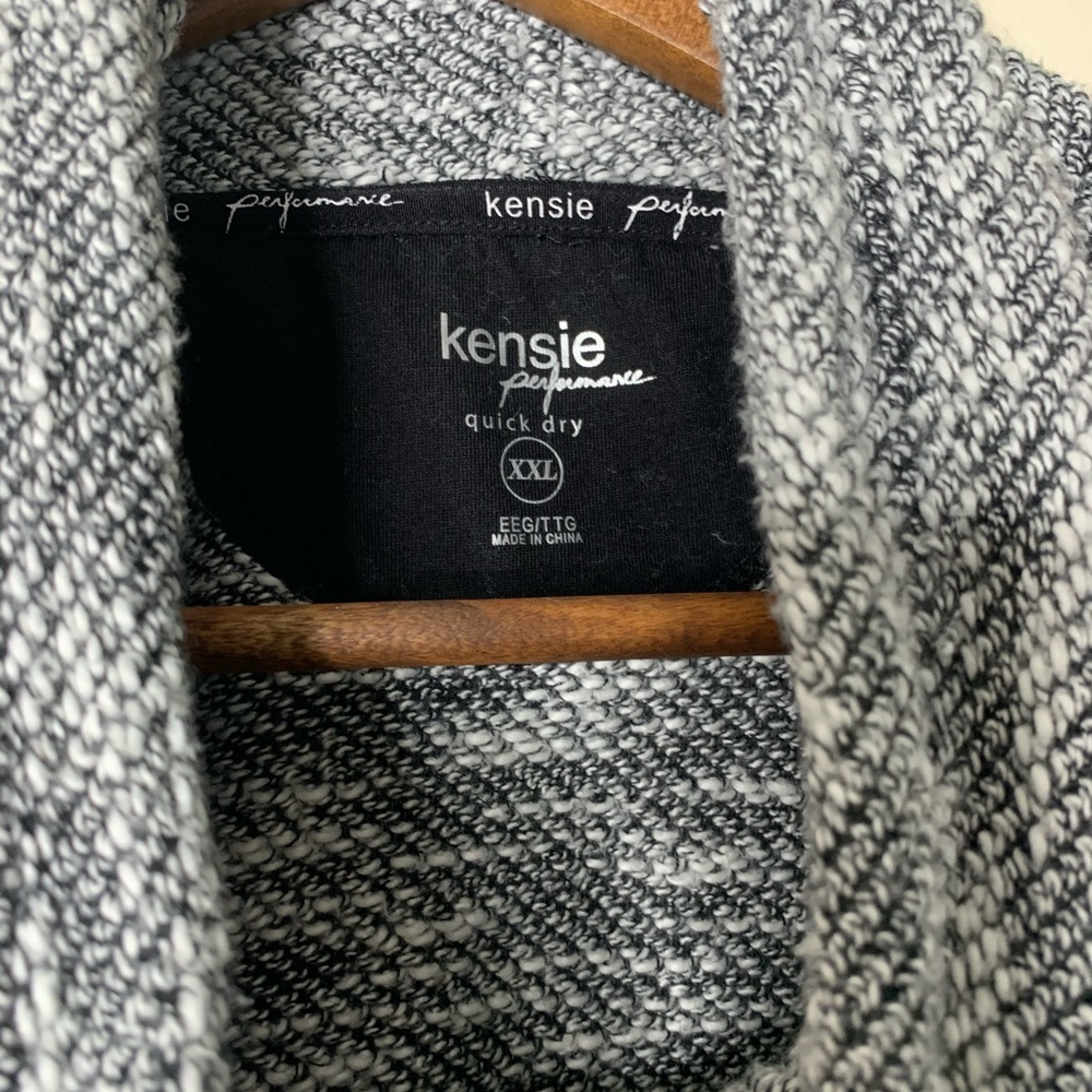 Kensie Performance Funnel Neck Pullover - image 3